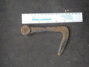 Crane boom hook heavy duty backhoe winch swing attachment 5" Hoist