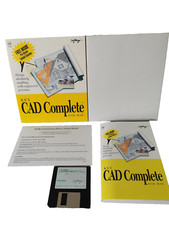 Key CAD Complete Disk Floopy 5.1 Version  Manual for Mac 1994 SoftKey