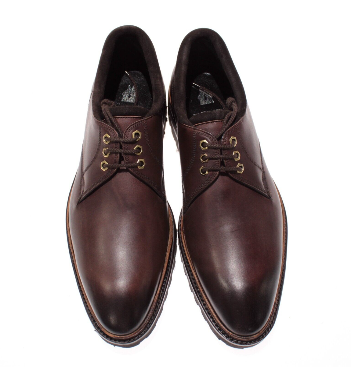 Di Bianco NWB Prato Derby Dress Shoes Size 11 in Mahogany  display picture 1