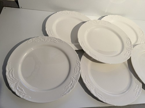 6 Stück Villeroy u. Boch flache Teller Speiseteller Modell Foglia 26,5 cm - Bild 5 von 7