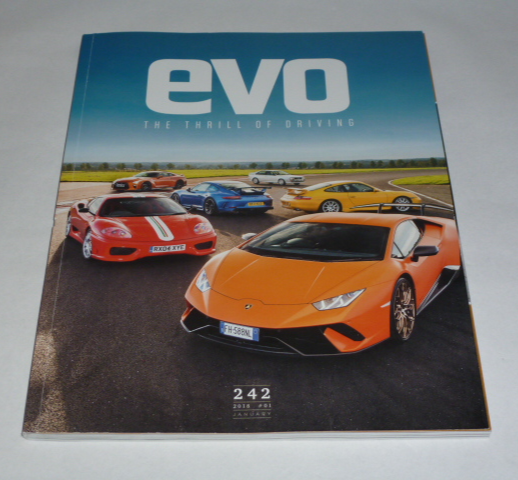 Evo No. 242 Huracan Performante Ferrari 360CS Aston Vanquish Zag McLaren 720S P1
