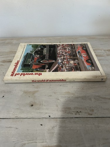 The World Of Automobiles Hardcover 1977 - Foto 2 di 4
