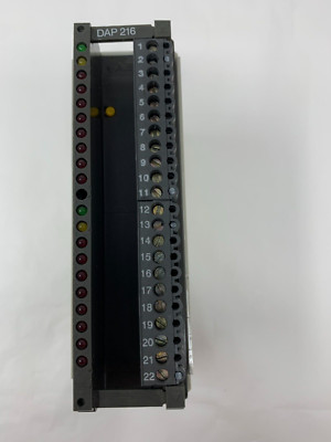 Modicon Schneider Electric DAP 216 Rev. 06 Output Module 16-Binary 24VDC/0.5A
