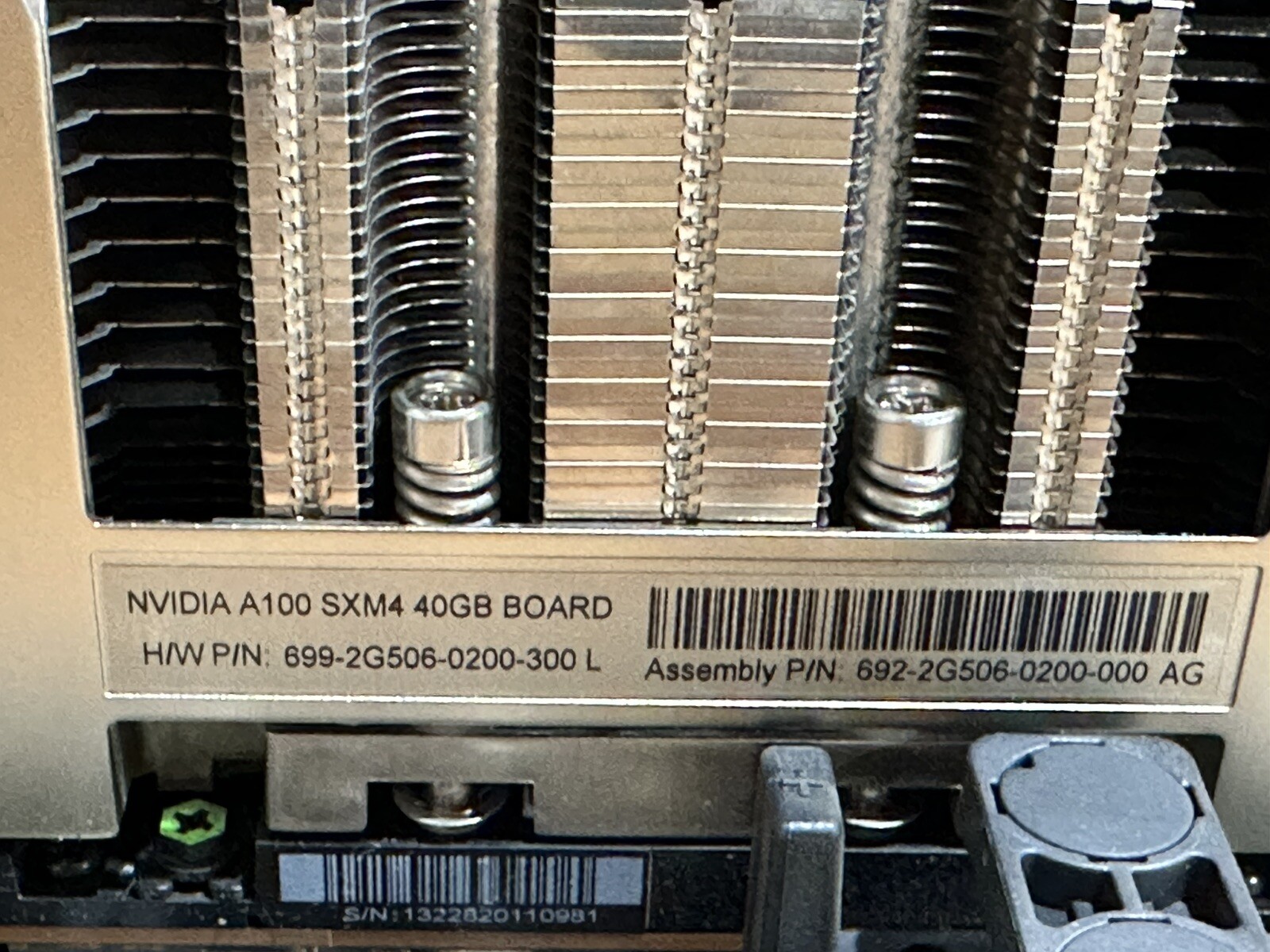 Nvidia HGX A100 8 GPU SXM4 AI Baseboard W/ 8x A100 40GB SXM4 TESTED ...