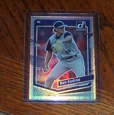 BEN KUDRNA 2023 PANINI DONRUSS SEASON STAT LINE PARALLEL 12/61 #132 RC