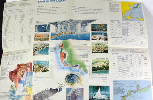 Set 5 Expo 1975 International Ocean Exposition Okinawa Japan Pamphlets Lot - Bild 16 von 17