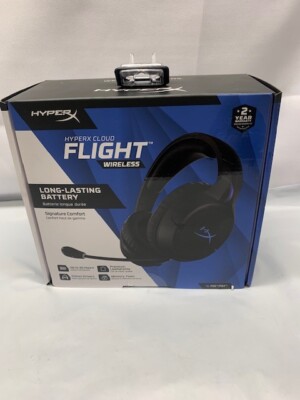 HyperX Cloud Flight-Wireless Gaming Headset 30-hour battery for PS5 and PS4*New