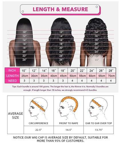 20inch Yaki Straight 360 Lace Front Wig 180% Density 100% Human Hair 4c Hairline - Bild 6 von 8