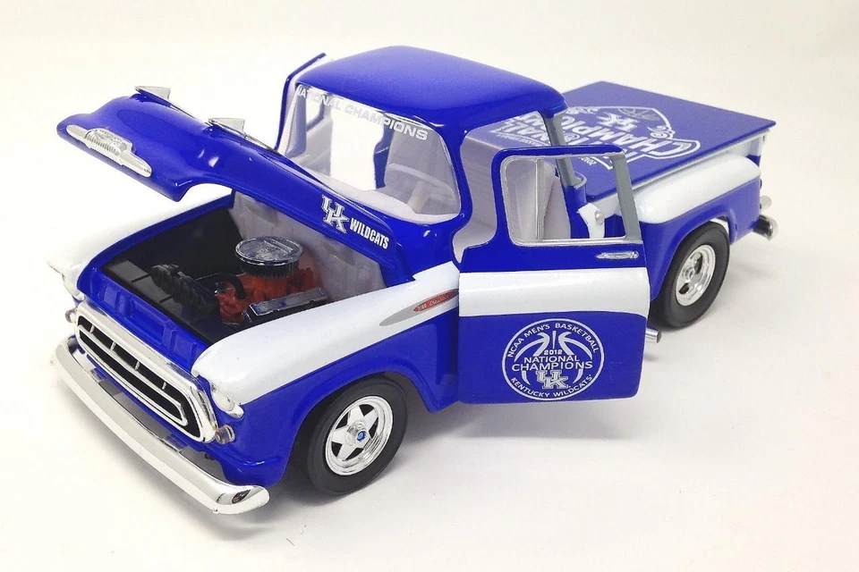 UK Kentucky Wildcats 2012 NATIONAL CHAMPIONSHIP 1957 Chevy Stepside Diecast Bank - Image 2 of 4