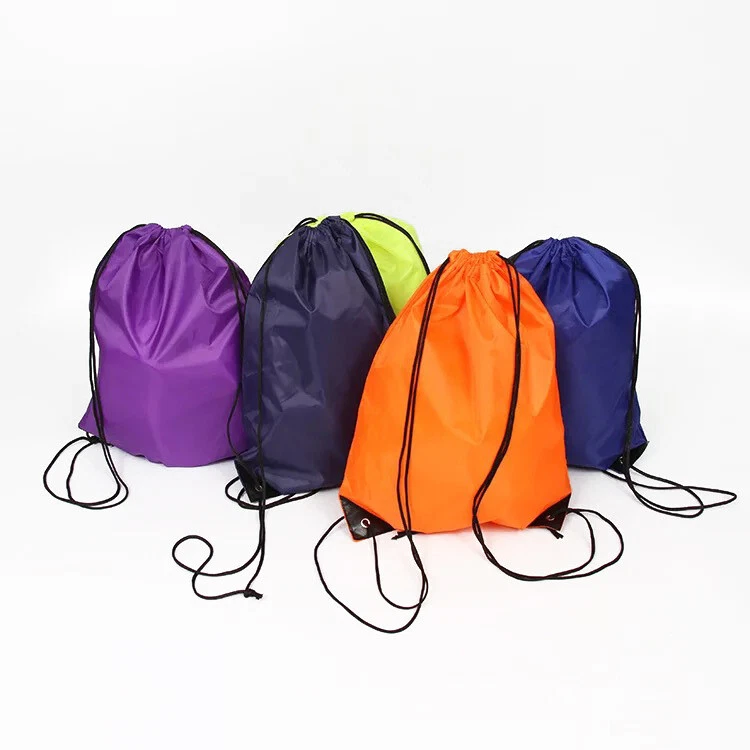 VDL reflective Waterproof Backpack Cover Drawstring Backpack Book shoe Boot Bag - Image 4 of 4
