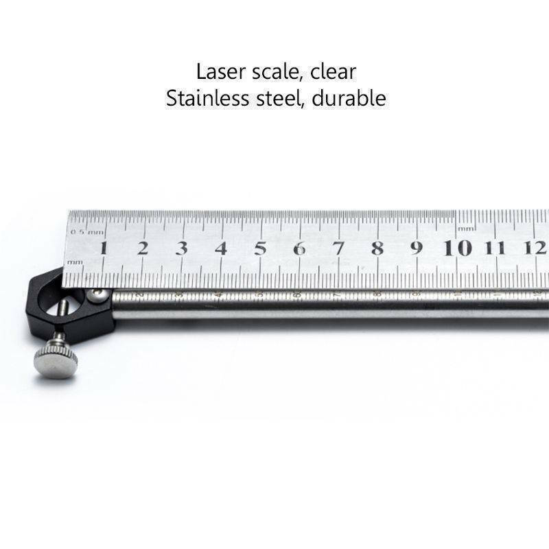 YMYNY Woodworking Parallel Line Scribing Tool Dual-use Linear Arc Diy Woodworking Scribing Tools 81073798