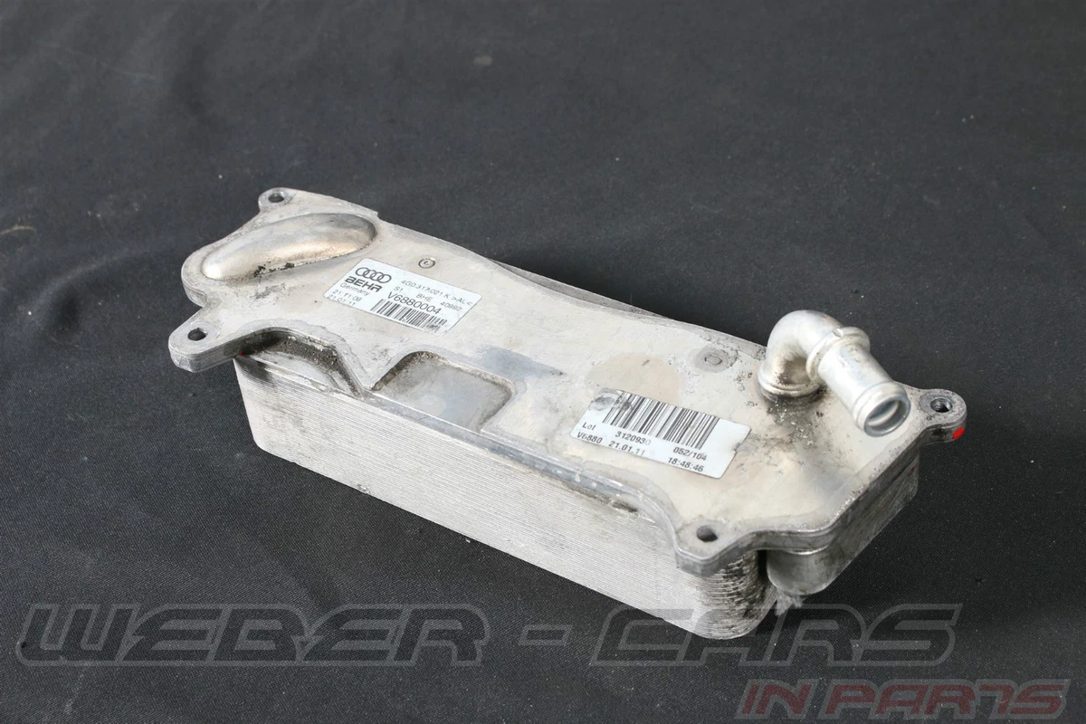 Audi S6 A7 4G Oil Cooler Additional Cooler Gearing 4G0317021K | eBay