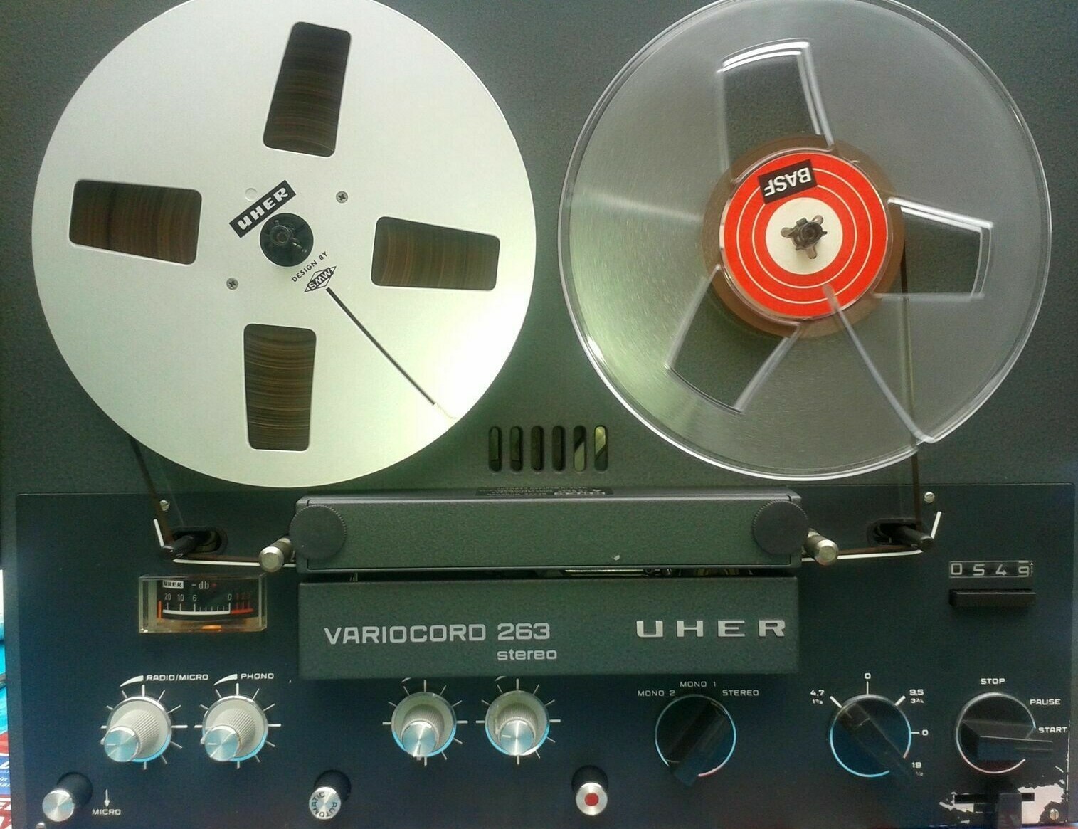 RiemenSatz f. UHER VARIOCORD 23 63 63S 263 263V Stereo Reel Tape