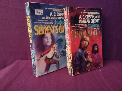  AC CRISPIN Sci Fi Books STAR BRIDGE SERIES #3&4