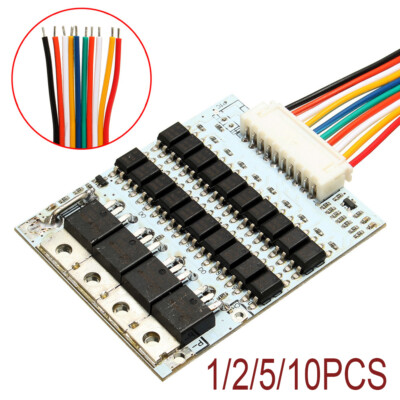 1-10PCS 40A Balance Battery Protection Board BMS PCB For 36V 10S Li-ion Cell