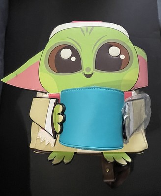 NWT Loungefly Star Wars Grogu Holiday Mini Backpack s-l400.jpg main image 2