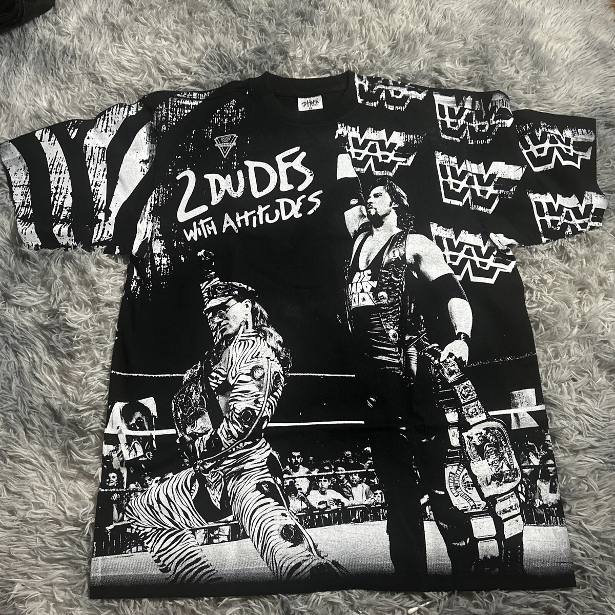 ダメージコントロール 未使用 未開封 WWE 公式グッズ Tシャツ サイズL
