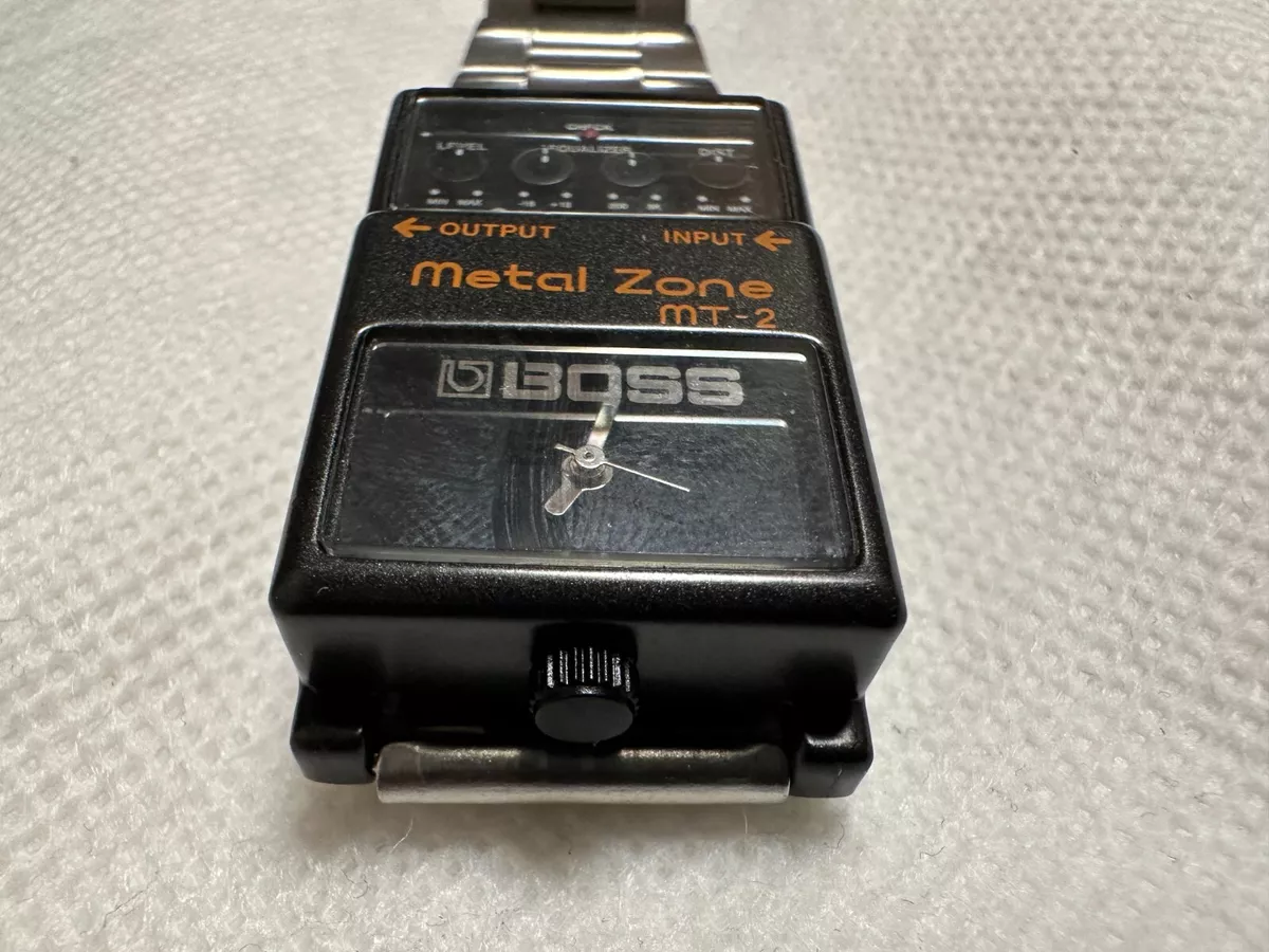 BOSS Winter Campaign in 1999 2000 MT 2 Metal Zone Limited Wristwatch