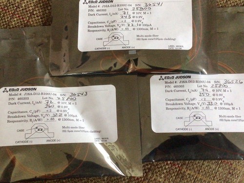 Judson photo diode J16A-D12-R100U-04, multi-mode fiber - Picture 9 of 16