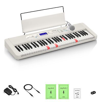 Casio Hikari Navigation Electronic Keyboard LK-520 (White Casio Hikari Navigation Electronic Keyboard LK-520 (White