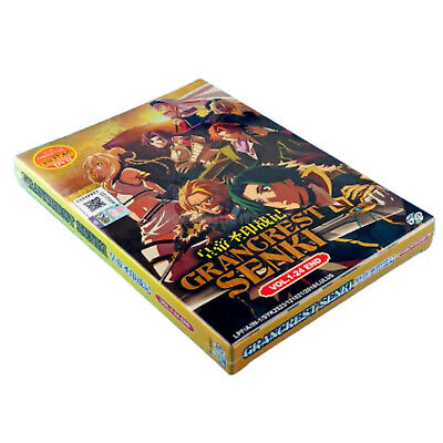 DVD Anime Grancrest Senki Complete Series (Vol. 1-24) with English Subbed