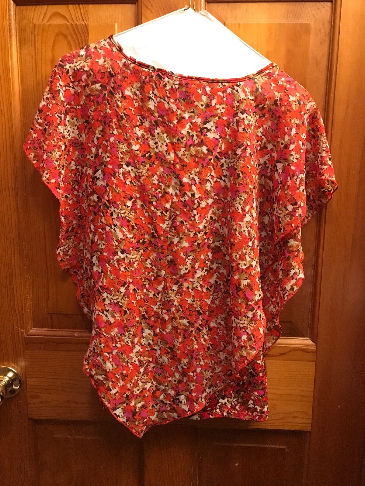 Notation Blouse Size Small Multi Geometric Polyes… - image 7