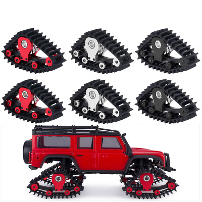 Lot De 4 Pneus Tout-terrain TRX4M Avec Coupleurs étendus - Pour Crawler RC 1/18 Comme Defender Et Bronco - Améliore La Traction Sur Sol Glissant