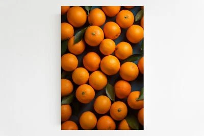 Wanddeko Küche - Orangen V2 - Poster - Bild 1 von 3
