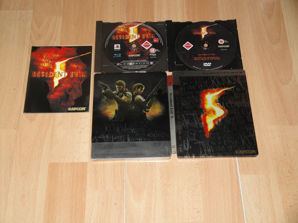 Resident Evil Ed Caja Metalica PS3 PAL España Completo Castellano PlayStation 3