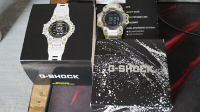 美品　カシオ G-SHOCK GBD-H1000 3475 Casio G-Shock GBD-H1000 7A Quartz Watch 3475 54mm case White