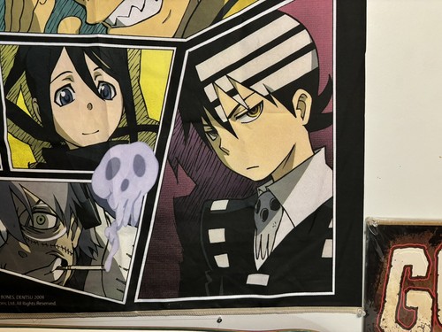 SEELENFRESSER Anime Wandbehang Stoff Poster 2008 Funimation SIGNIERT von Micah Solusod - Bild 5 von 12