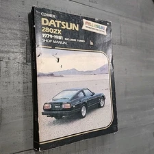 Clymer Datsun 280-ZX 1979-1981 includes Turbo Shop Service Repair Manual