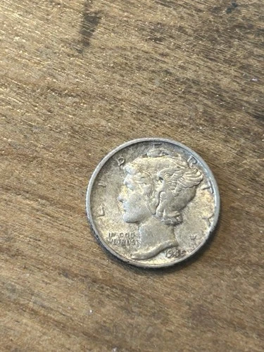 1945D Mercury Dime AU