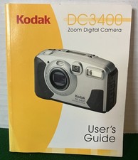 Kodak DC3400 Digital Camera - Original Manual Only - Released 2000