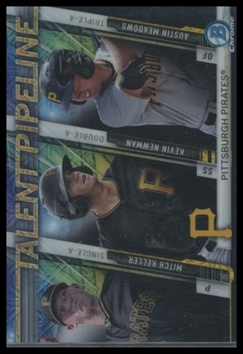 #ad 2017 Bowman #TPM PIT Mitch Keller Austin Meadows Talent Pipeline Mojo $2.00