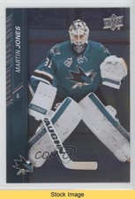 2015-16 Upper Deck Silver Foil Board Martin Jones #404 READ 0g67