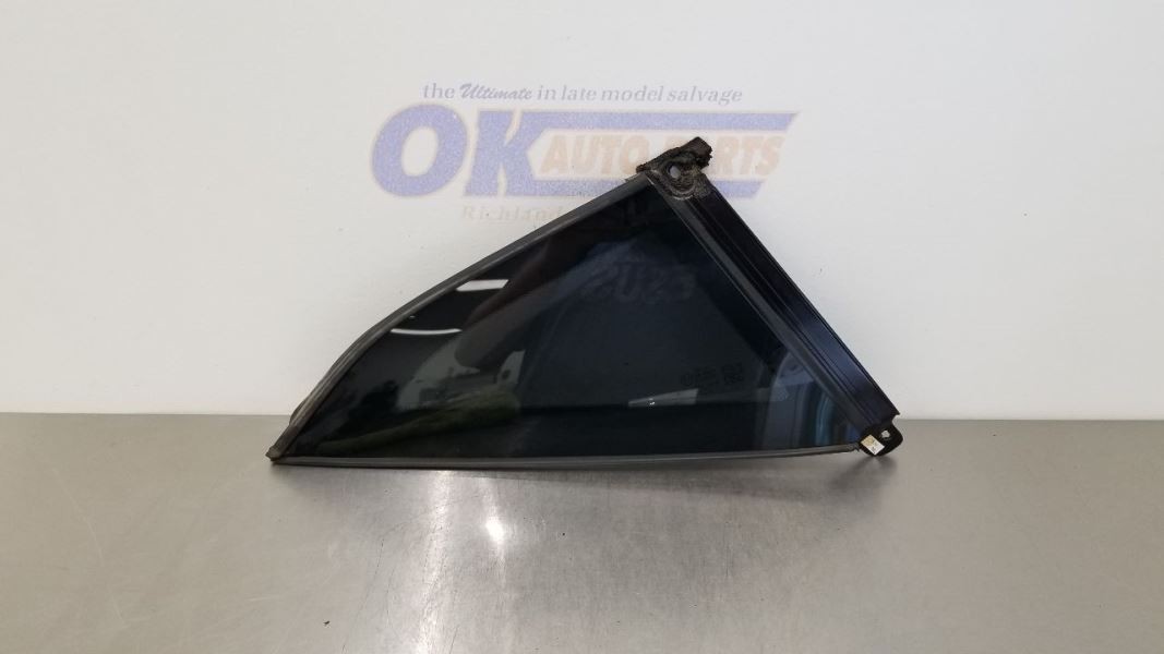 19 ASTON MARTIN VANTAGE QUARTER GLASS WINDOW REAR RIGHT PASSENGER