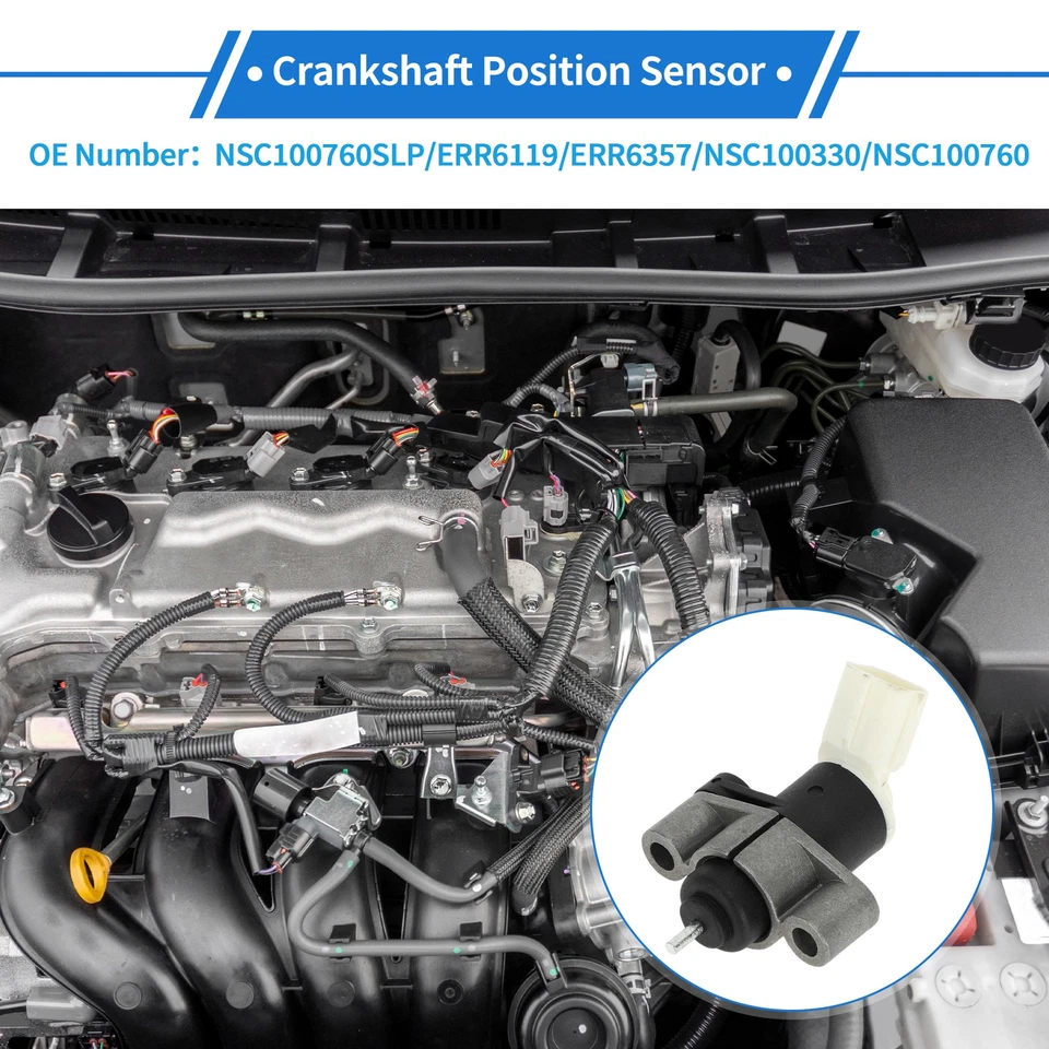 Sensor de posición del cigüeñal para Land Rover Defender 90 4.0 1997 NºNSC100760SLP Foto 2 de 4