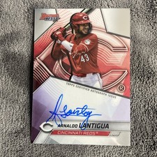 Arnaldo Lantigua 2025 Bowman's Best On Card AUTO Reds Prospect