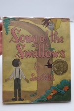 LEO POLITI SONG OF THE SWALLOWS SIGNED WATERCOLOR 1ST ED 1948 DJ