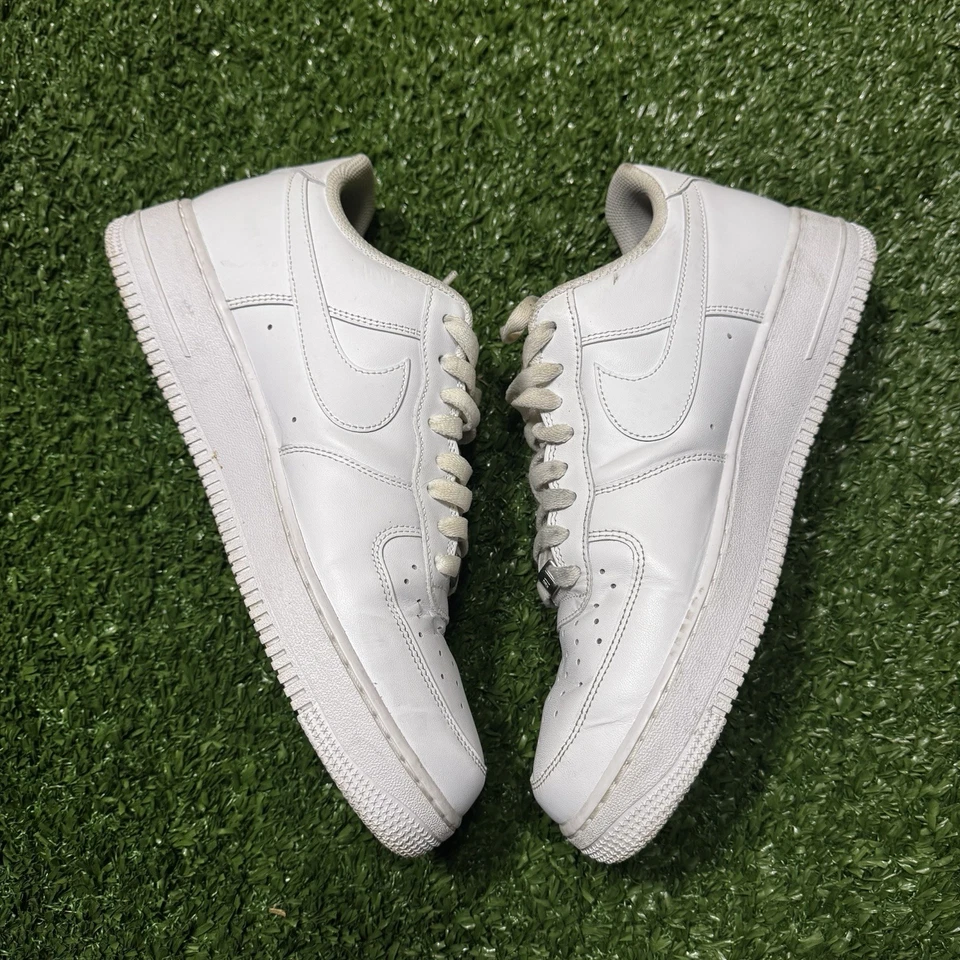 Nike Air Force 1 '07 Bajo Blanco Para Hombre Talla 11 Nuevos Zapatos Tenis Foto 2 de 4