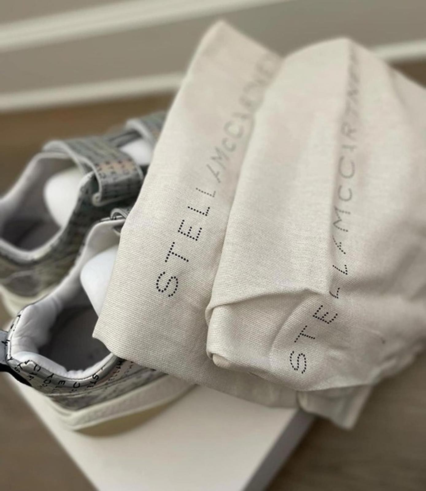 Stella McCartney Silver Monogram Eclypse Sneakers Italy EUR 38 US 8M GREAT DEAL! image 6