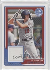 2023 Panini USA Baseball Stars & Stripes Material 22/250 Stone Russell tj1