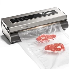 Vacuum Sealer Machine Powerful 90Kpa Precision 6-in-1 Compact Food Preservati...