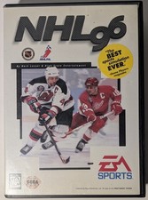 NHL Hockey 96 Sega Genesis Cleaned and Tested Working no manual