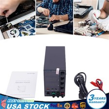 DC 0-30V 0-10A Power Supply Lab Variable Adjustable Regulated Bench Switching