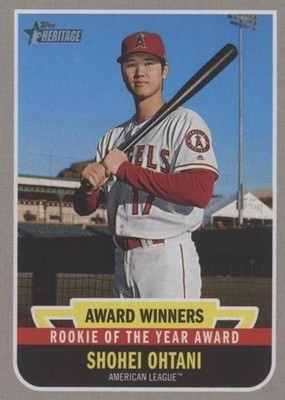 大谷翔平　2019 TOPPS HERITAGE SHOHEI OHTANI 2019 Topps Heritage High Number - Shohei Ohtani #AW-5 for sale | eBay