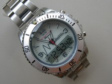 Chronograph Durand Neon Illuminator, Multifunktionsuhr Robostyle, läuft, top