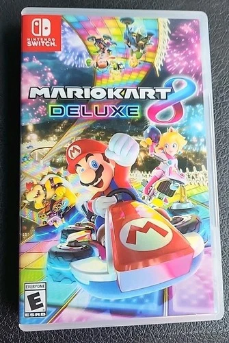 New ListingNintendo Mario Kart 8 Deluxe Switch Game w/ Original Case, Cartridge