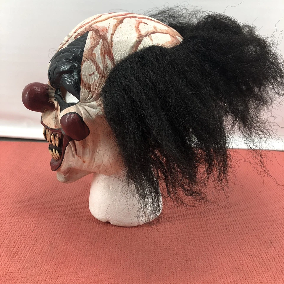 Ghoulish Scary Darky the Clown Latex Face Mask Horror Halloween Cosplay - Image 2 of 4